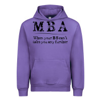 Tulip mba graduation gifts when your bs can't take you further Urban Hoodie - linhVisuals
