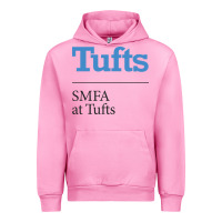 Fuchsia Pink SMFA at Tufts Urban Hoodie - linhVisuals