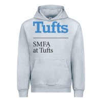 Heather Grey SMFA at Tufts Urban Hoodie - linhVisuals