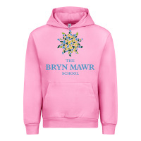 Fuchsia Pink bryn mawr school Urban Hoodie - linhVisuals