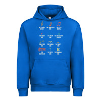 Cobalt musical notes symbol definition   humor musician t shirt Urban Hoodie - linhVisuals