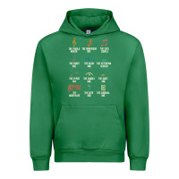 Emerald musical notes symbol definition   humor musician t shirt Urban Hoodie - linhVisuals