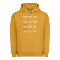 Pigment Peanut Butter musical notes symbol definition   humor musician t shirt Urban Hoodie - linhVisuals