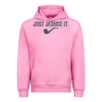 Fuchsia Pink just deduce it funny sherlock holmes detective raglan baseball tee Urban Hoodie - linhVisuals