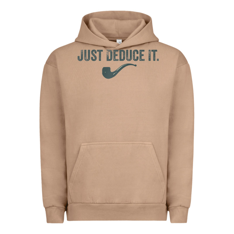 Just Deduce It Funny Sherlock Holmes Detective Raglan Baseball Tee Urban Hoodie by linhVisuals | Teevron