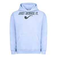 Pigment Grape Ice just deduce it funny sherlock holmes detective raglan baseball tee Urban Hoodie - linhVisuals