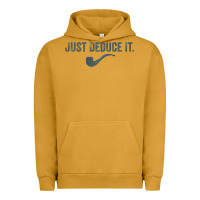 Pigment Peanut Butter just deduce it funny sherlock holmes detective raglan baseball tee Urban Hoodie - linhVisuals