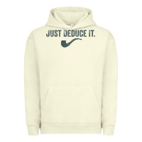 Pigment Pistachio just deduce it funny sherlock holmes detective raglan baseball tee Urban Hoodie - linhVisuals