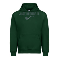 Forest Green just deduce it funny sherlock holmes detective raglan baseball tee Urban Hoodie - linhVisuals