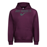 Mauve Wine just deduce it funny sherlock holmes detective raglan baseball tee Urban Hoodie - linhVisuals