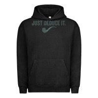Pigment Black just deduce it funny sherlock holmes detective raglan baseball tee Urban Hoodie - linhVisuals