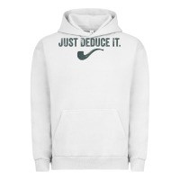 Pigment Lunar Rock just deduce it funny sherlock holmes detective raglan baseball tee Urban Hoodie - linhVisuals