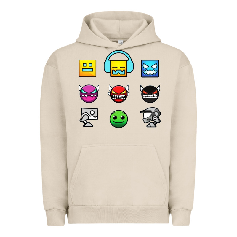 Geometry Dash Insane Urban Hoodie by linhVisuals | Teevron