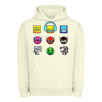 Pigment Pistachio geometry dash insane Urban Hoodie - linhVisuals
