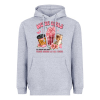 Heather Grey were girls of course we need three drinks at all t Heavyweight Hoodie - JahusDesignShop