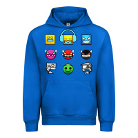 Cobalt geometry dash insane Urban Hoodie - linhVisuals