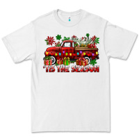 White tis the season christmas truck Premium Tee - CowGirlArtShop