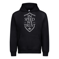 Black in speed we trust Urban Hoodie - linhVisuals