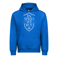 Cobalt in speed we trust Urban Hoodie - linhVisuals