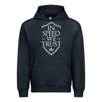 Navy in speed we trust Urban Hoodie - linhVisuals