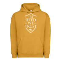 Pigment Peanut Butter in speed we trust Urban Hoodie - linhVisuals