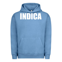 Pigment Pebble Blue indica Urban Hoodie - linhVisuals