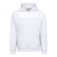 White indica Urban Hoodie - linhVisuals