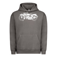 Pigment Tornado indian scout motorcycle Urban Hoodie - linhVisuals