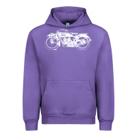 Tulip indian scout motorcycle Urban Hoodie - linhVisuals