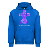 Cobalt pancreatic cancer t shirtfaith hope love pancreatic cancer warrior t s Urban Hoodie - linhVisuals