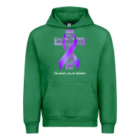 Emerald pancreatic cancer t shirtfaith hope love pancreatic cancer warrior t s Urban Hoodie - linhVisuals