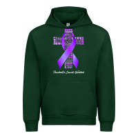 Forest Green pancreatic cancer t shirtfaith hope love pancreatic cancer warrior t s Urban Hoodie - linhVisuals