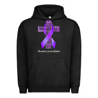 Pigment Black pancreatic cancer t shirtfaith hope love pancreatic cancer warrior t s Urban Hoodie - linhVisuals