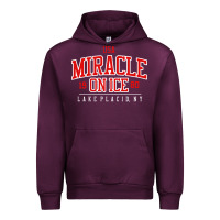 Mauve Wine miracle on ice Urban Hoodie - linhVisuals