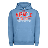 Pigment Pebble Blue miracle on ice Urban Hoodie - linhVisuals