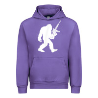 Tulip bigfoot with rifle sasquatch 2nd amendment gun t shirt Urban Hoodie - linhVisuals