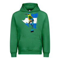 Emerald nicaragua guardabarranco, nicaragua t shirt Urban Hoodie - linhVisuals