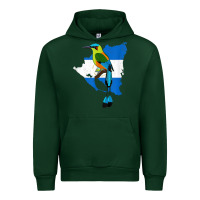 Forest Green nicaragua guardabarranco, nicaragua t shirt Urban Hoodie - linhVisuals