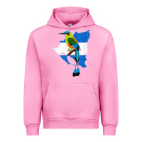 Fuchsia Pink nicaragua guardabarranco, nicaragua t shirt Urban Hoodie - linhVisuals