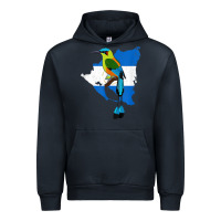 Navy nicaragua guardabarranco, nicaragua t shirt Urban Hoodie - linhVisuals