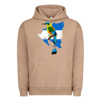 Pigment Burro nicaragua guardabarranco, nicaragua t shirt Urban Hoodie - linhVisuals