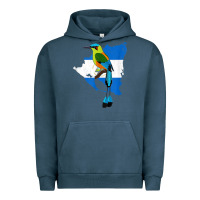 Pigment Midnight Navy nicaragua guardabarranco, nicaragua t shirt Urban Hoodie - linhVisuals
