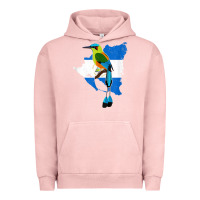 Pigment Salmon nicaragua guardabarranco, nicaragua t shirt Urban Hoodie - linhVisuals