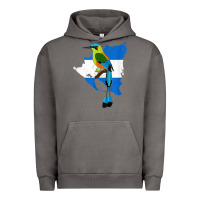 Pigment Tornado nicaragua guardabarranco, nicaragua t shirt Urban Hoodie - linhVisuals