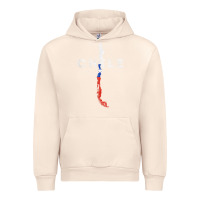 Sandshell chilean map and flag   distressed chile souvenir t shirt Urban Hoodie - linhVisuals