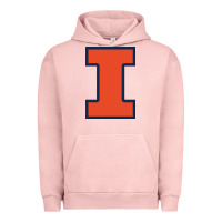 Pigment Salmon illinois Urban Hoodie - linhVisuals