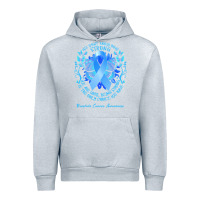 Heather Grey prostate cancer awareness t shirtprostate cancer awareness we don't kn Urban Hoodie - linhVisuals
