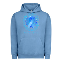 Pigment Pebble Blue prostate cancer awareness t shirtprostate cancer awareness we don't kn Urban Hoodie - linhVisuals