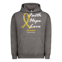 Pigment Tornado sarcoma awareness t  shirt sarcoma awareness faith hope love   in this Urban Hoodie - linhVisuals