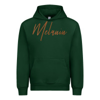 Forest Green womens melanin for black history v neck t shirt Urban Hoodie - linhVisuals